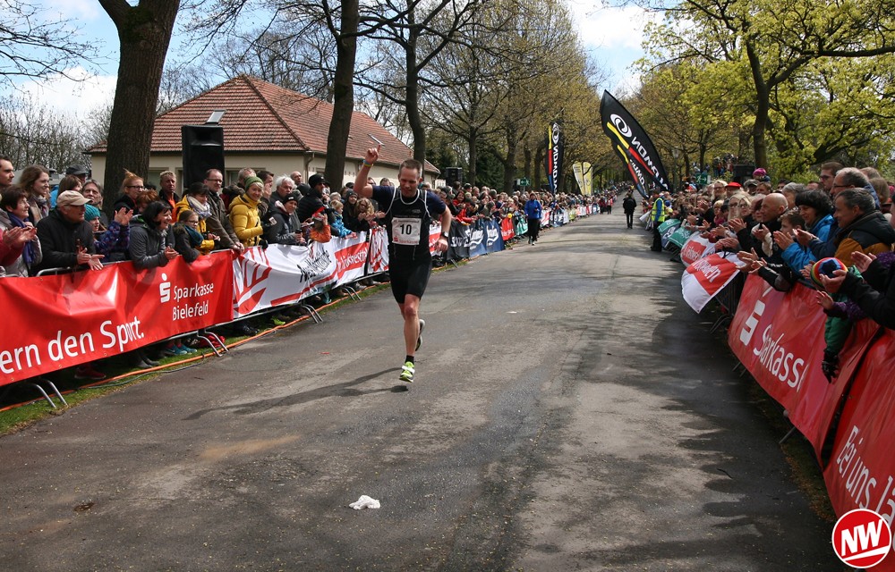 Hermannslauf 2016 - Zieleinlauf